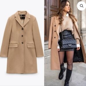 Zara Camel Coat